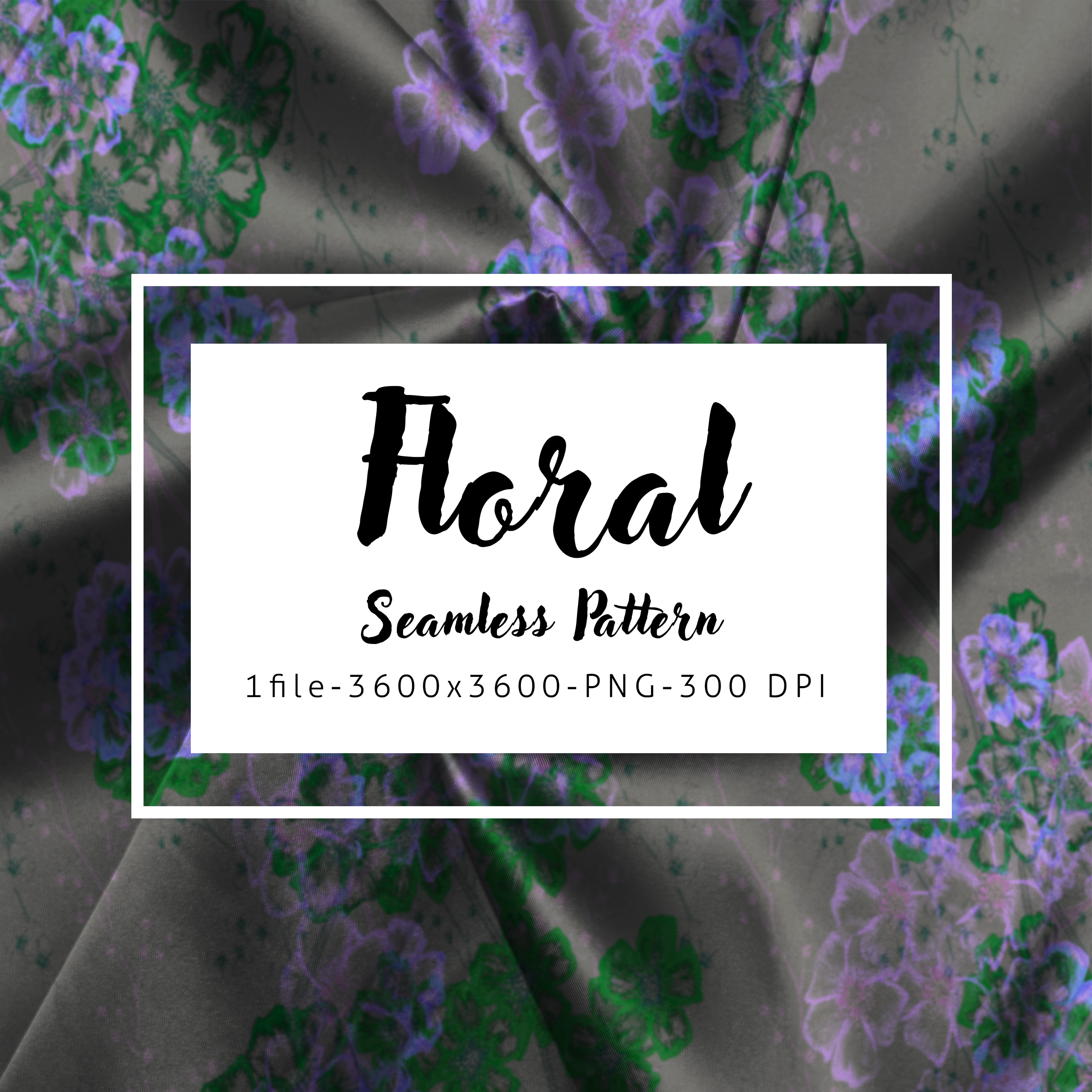 Floral Cherry Blossom Seamless Pattern 